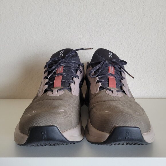 On Cloudrunner 2.0 Waterproof Mens Shoes Olive/Mahagony  10.5 Cushioned